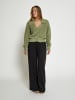 DESIRES Strickjacke in Oil Green