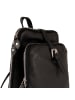 Toscanto Leder Cityrucksack Toscanto Rucksack schwarz ca. 33cm