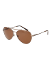 Serengeti Unisex Sonnenbrillen Flieger Braun