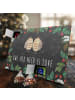 Mr. & Mrs. Panda Adventskalender Eulen Liebe mit Spruch in Kreidetafel