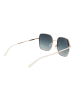 Skechers Damen Sonnenbrillen Quadrat Gold