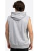 Lonsdale T-Shirt "Bignor Ärmelloses Sweatshirt Mit Kapuze Normale Passform" in Grau