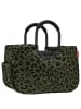 Reisenthel loopshopper M / Shopper 40 cm (summerstripes coffee) in teddy leo olive
