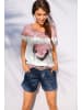 Heine Kurzarmshirt in altrose