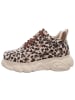 Buffalo Schnürschuh in beige