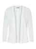 More & More leichte, softe 3/4 Arm Shirtjacke in offwhite