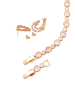 faina Women Jewelry Set in gold