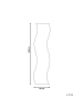 Beliani Läufer TANGRA in Violett - (W) 80 x (L) 300 cm
