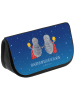 Mr. & Mrs. Panda Organizer Sternzeichen Zwilling mit Spruch in Sternenhimmel Blau