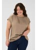 KAFFE curve Langarm-Bluse KCmilia Regular fit in Morel