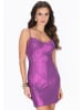 faina Women Dress in violet metallic