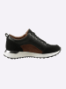 Heine Sneaker in schwarz-braun