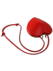 Toscanto Toscanto Umhängetasche Leder rot ca. 21cm