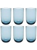 like. by Villeroy & Boch 6er Set Longdrinkbecher Like Glass in – 385 ml in Ice