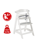 roba Treppenhochstuhl 'Sit Up Click & Fun' - Essbrett und Bügel - Mitwachsend - Weiß