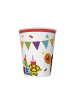 Wisam® Tiere Cute Party Pappbecher 8er-Set, 250 ml