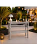 UNUS Bartisch Elio hellgrau HDPE 114x98x35 cm in Hellgrau