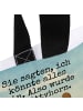 Mr. & Mrs. Panda Shopper Tasche Einhorn Katze Design mit Spruch in Weiß