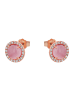 Amor Ohrstecker Silber 925, rosévergoldet in Roségold