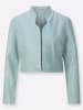 Mainpol Lederblazer in kalkmint