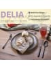 Kuppels 30-tlg. Besteckset DELIA in schwarz