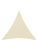 Gartenia sunprotect Sonnensegel Hydro, 5 x 5 x 5 m, Dreieck, wasserabweisend, creme in Creme