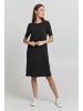 Oxmo Shirtkleid in schwarz