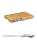 relaxdays Brotschneidebrett in Natur - (L)40 x (B)24 cm