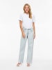 Vila Wide Fit Jeans in Light Blue Denim