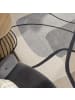 KADIMA DESIGN Teppich Kurzflor Abstrakt Wohnzimmer in Creme