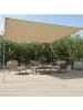 relaxdays Sonnensegel in Beige - 3 x 3 m