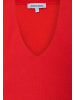 More & More elastisches Basic-Halbarmshirt in red