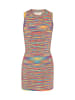 IZIA Women Dress in blue multicolor