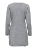 JDY Strickkleid in Medium Grey Melange