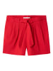 name it Bermuda Shorts mit elastischem Bund und Bindegürtel in Rot