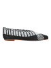 MELVIN & HAMILTON Ballerinas in Schwarz/Weiß