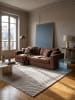 KADIMA DESIGN Teppich Kurzflor Geometrisch pflegeleicht Wohnzimmer Schlafzimmer Flur in Taupe