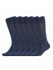 Kisses and Love 6er-Set: Socken in Blue