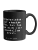 Mr. & Mrs. Panda Geschenktasse Spruch Bürgermeister Freude mit S... in Schwarz