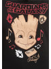 MARVEL Guardians of the Galaxy Schalkragenpullover Music in schwarz/rot