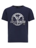 Carlo Colucci T-Shirt Canazza in Navy