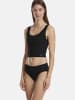 adidas Crop-Top Ripp Stretch in Schwarz