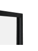 Beliani Duschtür NELTUME in Schwarz - (W) 80 x (H) 190 cm