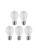 paulmann LED 5er Pack AGL 806lm 4000K matt E27 230V E