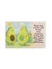 Mr. & Mrs. Panda Puzzle Avocado Pärchen Design mit Spruch in Weiß