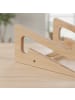 relaxdays Laptop-Ständer in Natur - (B)21 x (H)11,5 x (T)21 cm