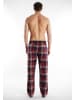 Götzburg Pyjama Hose Nürnberg in rot-mittel-Karo
