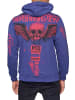 Rusty Neal Streetwear "FLYING SKULL" Sweater in Marine