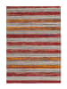 Teppich Boss Kurzflor Teppich Dunja 210 - Natur / Rot