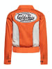 Queen Kerosin Queen Kerosin Gabadine Jacke California in orange